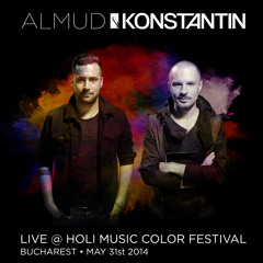 Almud & Konstantin live @ HOLI Music Color Festival (Bucharest - May 31st 2014)