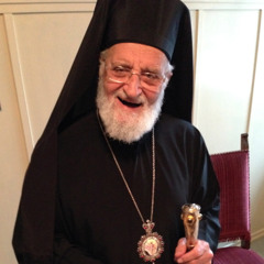 Weltformat mit Patriarch Gregorios III. von Antiochien