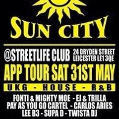 Carlos Aries LIVE @ Sun City- Leicester 31st May 2014