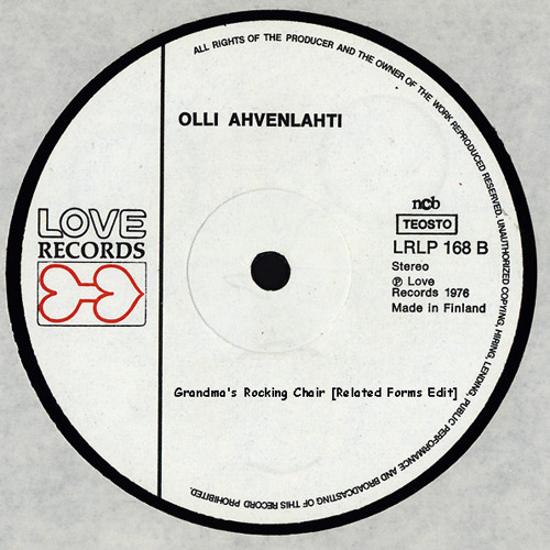 Olli Ahvenlahti ‎– Grandma's Rocking Chair [Related Forms Edit]