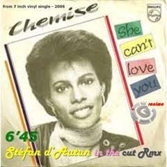 Chemise - She can't love you maxi rmx by STF from vinyl 7 inch A+B