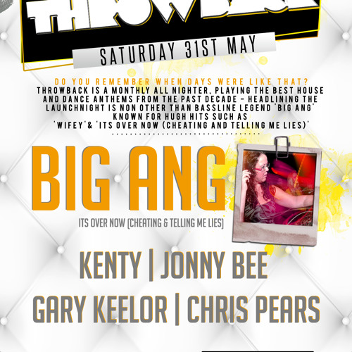 Throwback Event 1 - Big Ang Live Mix