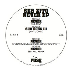 Seb Zito - Never (Enzo Siragusa & Rich Nxt's 'EnRichment')(Fuse010) CLIP