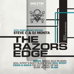 Steve C & DJ Monita - The Razors Edge 2014(mSdoS 2014 Re-Work) (Audio Clip)