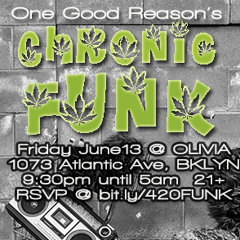 CHRONIC FUNK NYC 2014 with DJ Stickybuds