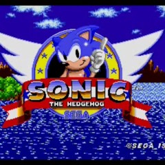 Sonic 1: Title Screen Genesis