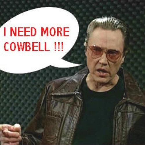 Needs More Cowbell Gif