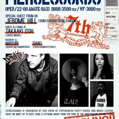 Jerome Hill : FIERCESOUNDS promo mix - Japan 2014