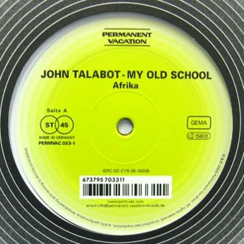 John Talabot - Afrika