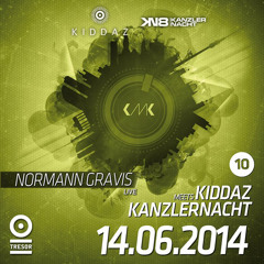 Normann Gravis LIVE! Tresor Berlin | Kanzlernacht meets Kiddaz | 2014-06-14 [ASYNCRON® RADIO]
