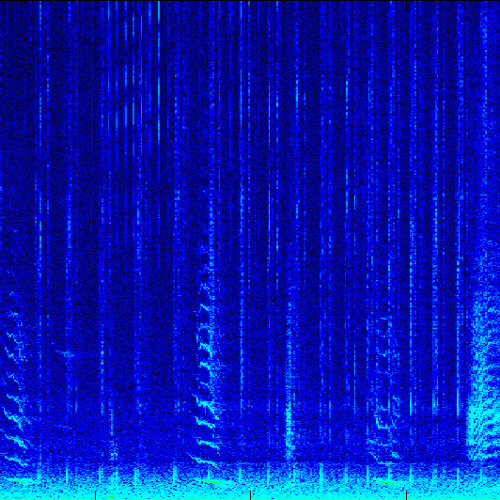 Humpback Songs with Sperm Whale Clicks