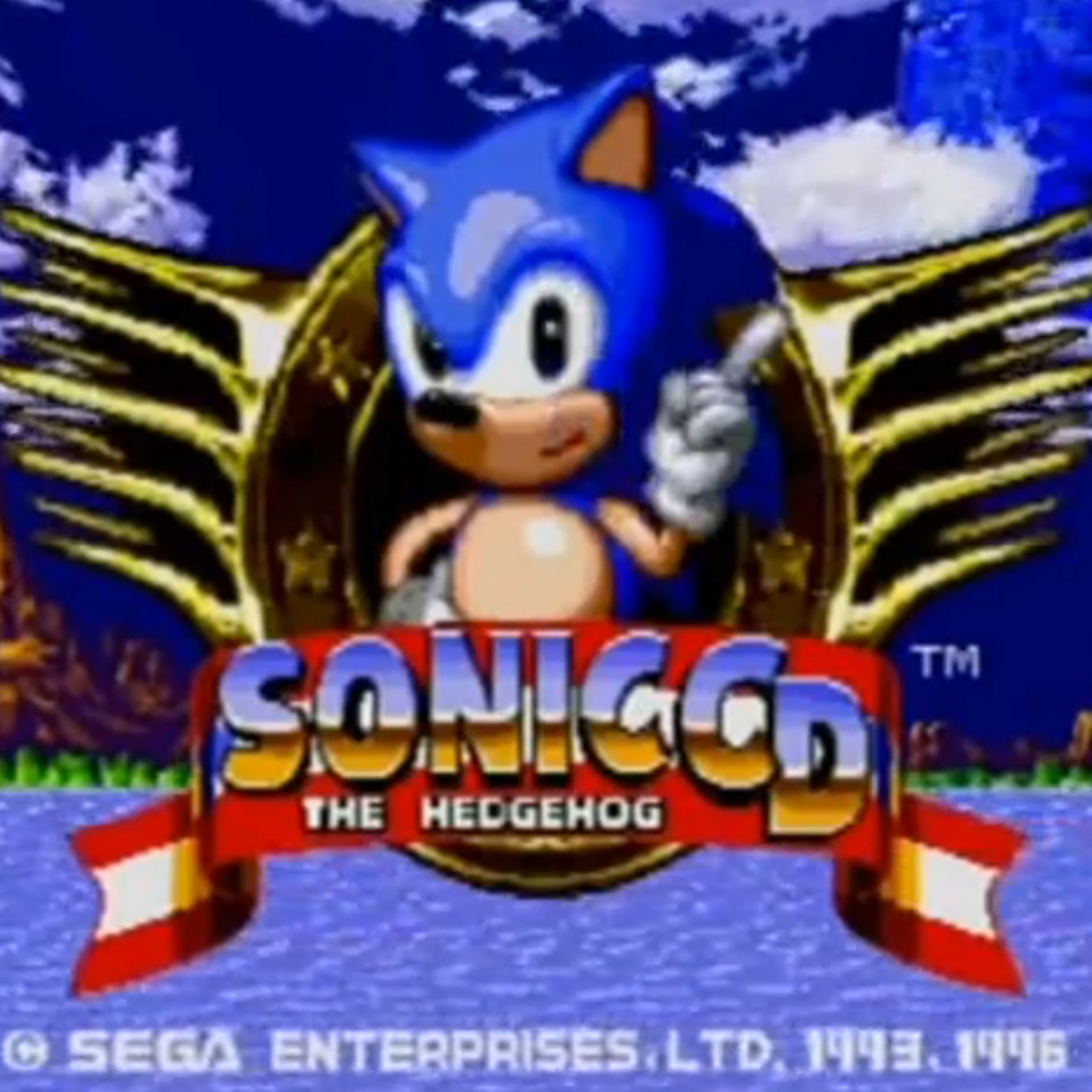 Sonic CD-Main Title episode artwork