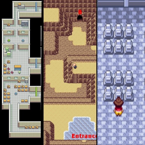 Pokemon Ruby, Sapphire and Emerald :: Map of Shoal Cave