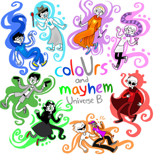 Homestuck - Colours and Mayhem Universe B - 02.Red Disc