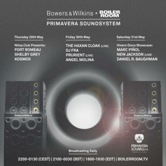The Haxan Cloak Boiler Room X Bowers & Wilkins Primavera Sound Live Set