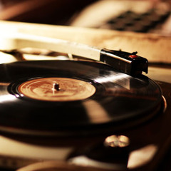 78" recording of 'Calling' on a 1930's lathe