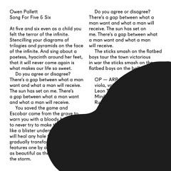 Owen Pallett - "Song For Five & Six" (DJ Rashad + DJ Spinn Remix)