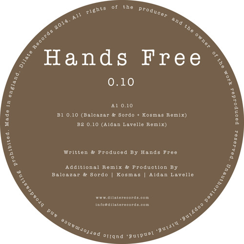 Hands Free - 0.10 (Original Mix)