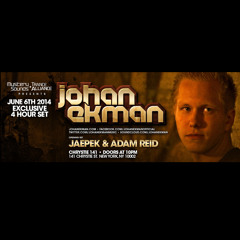 Johan Ekman LIVE @ Chrystie 141 | Mystery Sounds & Trance Alliance, New York June 6th 2014