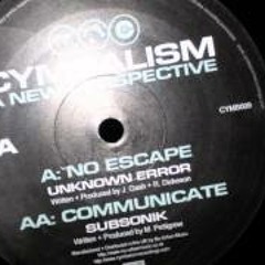 Subsonik - "Communicate" (Cymbalism)