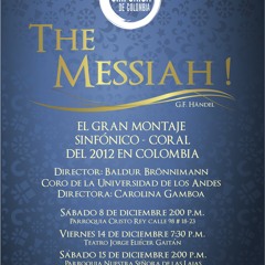 G.F. Handel "Messiah", "Lift up your heads, o ye gates"