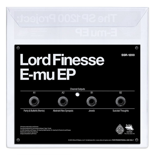 Stream SSR-1200 - Lord Finesse - The SP1200 Project: E-mu EP 