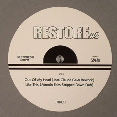 RESTORE #2 - Vinyl Only Killer Edits - 300 Copies - Now In Stores