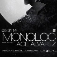 Ace Alvarez Afterhourz Live @ Pacha NYC May 2014