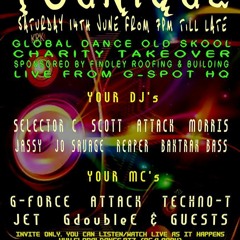 YOUNIQUE - GLOBAL DANCE - DJ BAKTRAK / MC'S TECHNO-T, G-FORCE, GEE , MC ATTACK, BASS, PLUS MORE