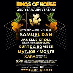 KINGS OF HOUSE 2ND YEAR ANNIVERSARY 2014 - MIX BY ALVIN DEE