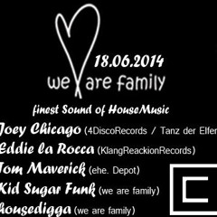Joey Chicago @ We Are Family 18.06.2014 Club Charlotte