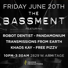 Transmissions From Earth LIVE SHOW 2014 @ BASSment Chicago