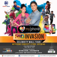 MYPHONE RIO INVASION SM NORTH EDSA  AOB JUNE 29