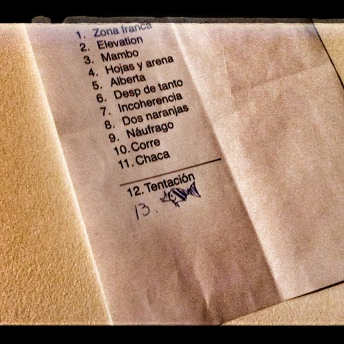 Los Preciformes - Ensayo en lo de Facu