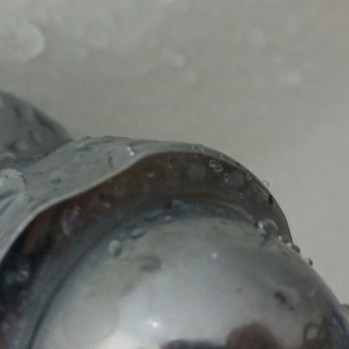 I wont give up  at Bathroom lol