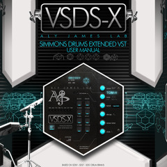 VSDSX VST (Simmons SDS-V Extended* Drum Synth emulation) * SDS3/7/1