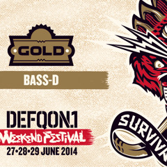 Bass-D - Live @ Defqon1 - Gold Stage - 28-06-2014