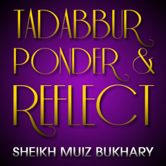 Tadabbur - Ponder & Reflect ᴴᴰ ┇ Ramadan 2014 - Day 02 ┇ by Sheikh Muiz Bukhary ┇ #TDRRamadan2014 ┇