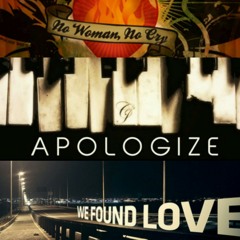 We found love in a hopeless place but it's too late no woman no cry