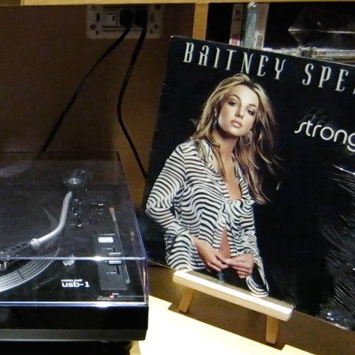 Britney Spears Stronger Miguel 'Migs' Vocal Mix12" vinyl LP version