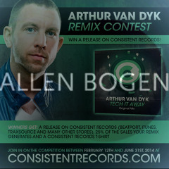 Arthur van Dyk - Tech It Away Arthur (Allen Bogen(Oh Weh)Remix)