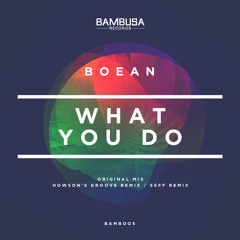 Boean - What You Do (SEFF Remix) [Bambusa Records]