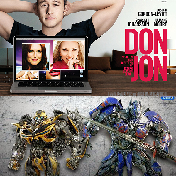 Podcast 10, Art/film Experience, Review Transformers 4 and Don Jon episode artwork