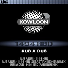 Rub a Dub - 1494 Hbd (Sebastian Ledher Remix)