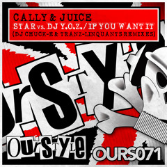 Cally & Juice Vs. Y.O.Z. - Star (DJ Chuck - E & Tranz - Linquants Remix)
