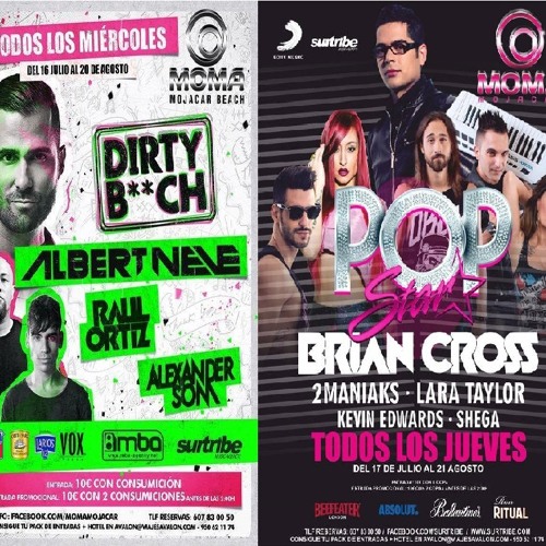 Mierccoles y Jueves MOMA MOJACAR (here we go)