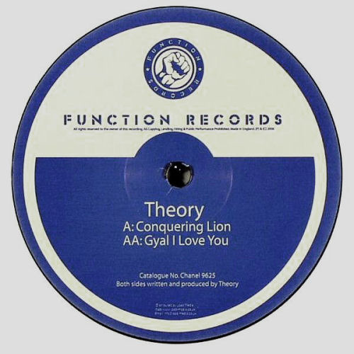 Theory - Gyal I Love You / Conquering Lion [OUT NOW]