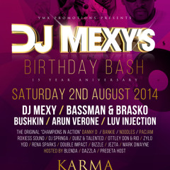 Mexy's B'day Bash AUG2014 ADVERT ACC