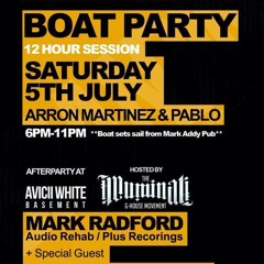 Pablo B2B Arron Martinez - Habitat VS Illuminati Boat Party Promo