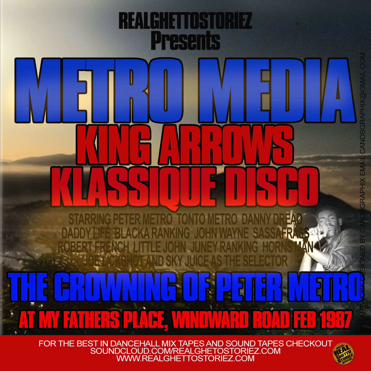 METRO MEDIA THE CROWNING OF PETER METRO- FEB 1987